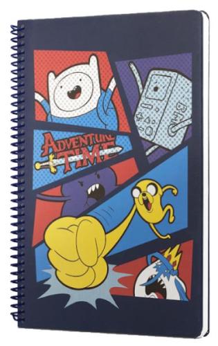 Kurye Kitabevi - Adventure Time Spiralli Defter Lacivert
