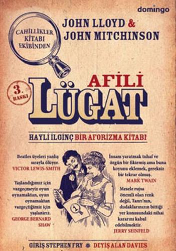 Afili Lügat - Hayli İlginç Bir Aforizma Kitabı