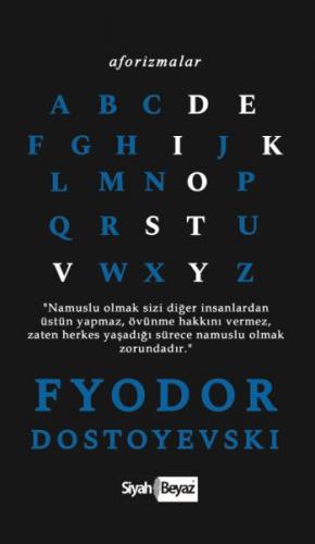 Kurye Kitabevi - Aforizmalar Fyodor Dostoyevski