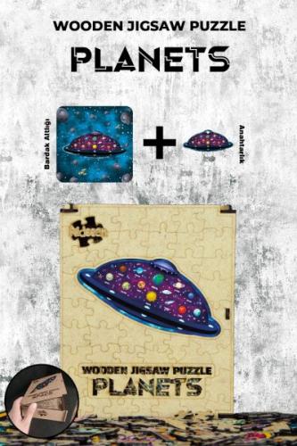 Kurye Kitabevi - Ahşap Puzzle - Planets (97 parça)