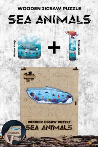 Ahşap Puzzle - Sea Animals (87 parça) - Münzevi Kitabevi