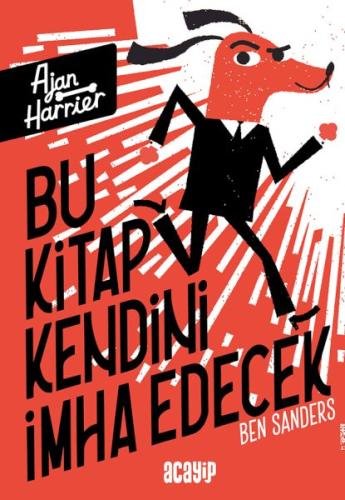 Ajan Harrier - Bu Kitap Kendini İmha Edecek - Münzevi Kitabevi