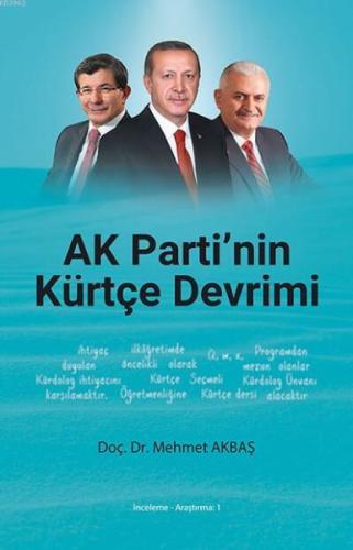 Kurye Kitabevi - AK Parti'nin Kürtçe Devrimi