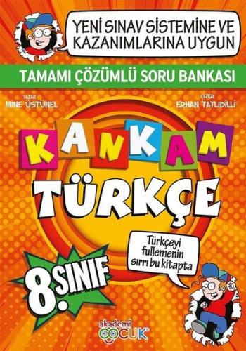Kurye Kitabevi - Akademi Çocuk 8. Sınıf Kankam Türkçe Tamamı Çözümlü S