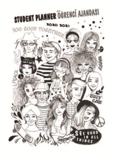 Akademi Çocuk Öğrenci Ajandası 2020-2021 World People 3075 - 16x21 cm