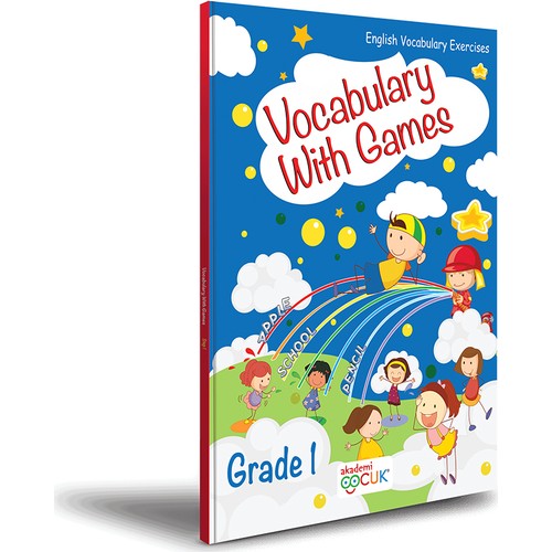 Kurye Kitabevi - Akademi Çocuk Vocabulary With Games 1 st Grade