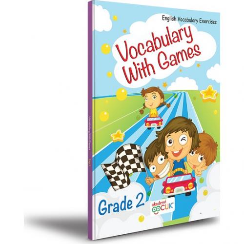 Kurye Kitabevi - Akademi Çocuk Vocabulary With Games 2 Grade