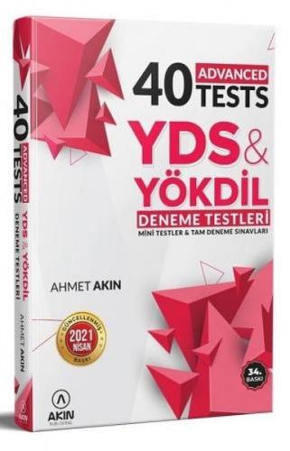 Kurye Kitabevi - Akın 40 Advanced Tests YDS & Yökdil Deneme Testleri