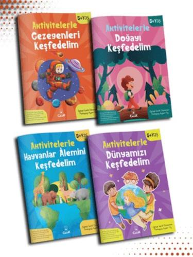 Aktivitelerle Keşfedelim Serisi (4 Kitap) - Münzevi Kitabevi