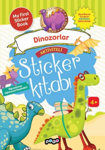 Kurye Kitabevi - Aktiviteli Sticker Kitabı-Dinozorlar