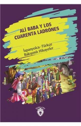 Kurye Kitabevi - Ali Baba Y Los Cuarenta Ladrones-İspanyolca Türkçe Ba