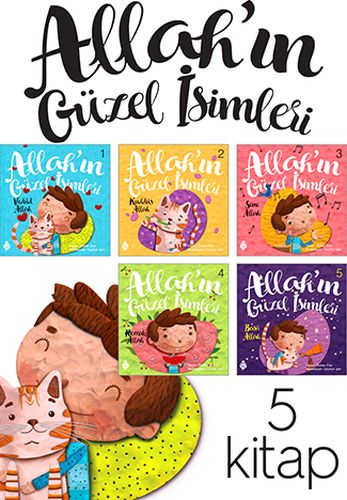 Allah'ın Güzel İsimleri Seti 1 (5 Kitap)