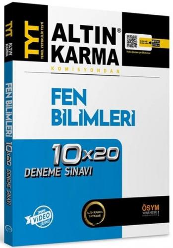 Altın Karma 2024 TYT Fen Bilimleri Tamamı Video Çözümlü 10x20 Deneme