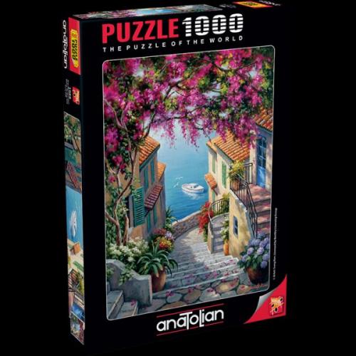 Kurye Kitabevi - Kıyı Merdivenleri (Puzzle 1000) 1088