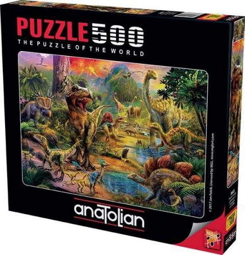 Kurye Kitabevi - Dinozor Krallığı (Puzzle 500) 3603