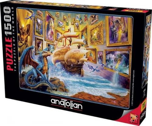 Anatolian Galeri 1500 Parça Puzzle (4550)