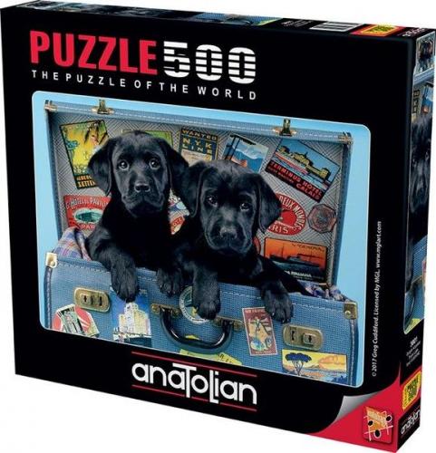 Anatolian Gezgin Köpekler 500 Parça Puzzle (3601)