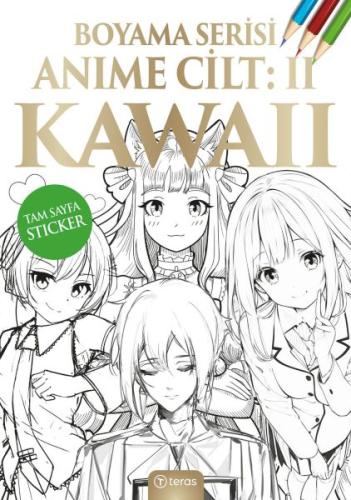 Kurye Kitabevi - Anime Boyama Cilt II: Kawaii