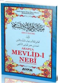 Kurye Kitabevi - Arapça Mevlid i Nebi Orta Boy Kod 025