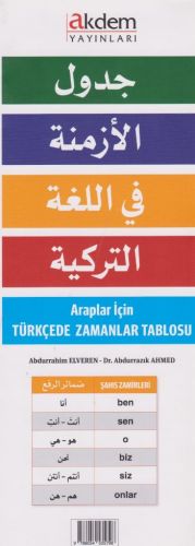 Araplar İçin Türkçede Zamanlar Tablosu - Münzevi Kitabevi