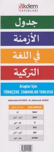 Kurye Kitabevi - Araplar İçin Türkçede Zamanlar Tablosu