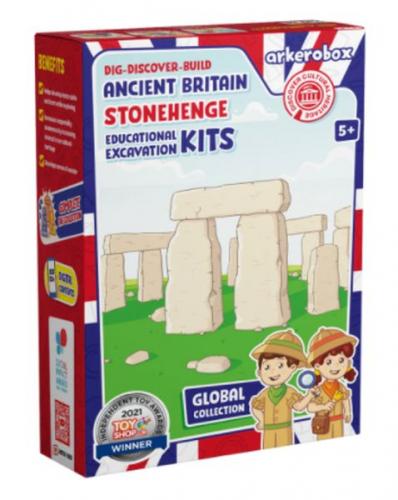 Kurye Kitabevi - Arkerobox - Antik Britanya Stonehenge Eğitici Kazı Se