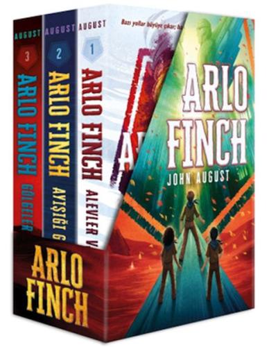 Kurye Kitabevi - Arlo Finch 3 Kitap Takım (Kutulu + Ciltli)