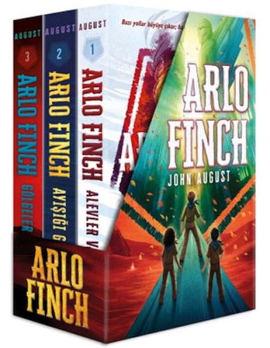 Arlo Finch 3 Kitap Takım (Kutulu + Ciltli) - Münzevi Kitabevi