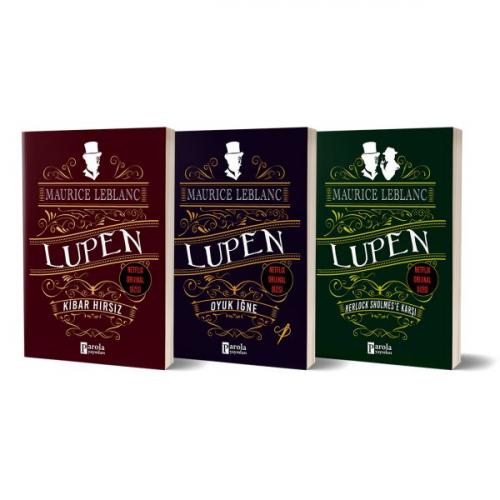 Kurye Kitabevi - Arsen Lüpen Set (3 Kitap Takım)