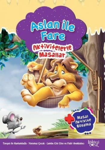 Aslan ile Fare - Aktivitelerle Masallar - Münzevi Kitabevi