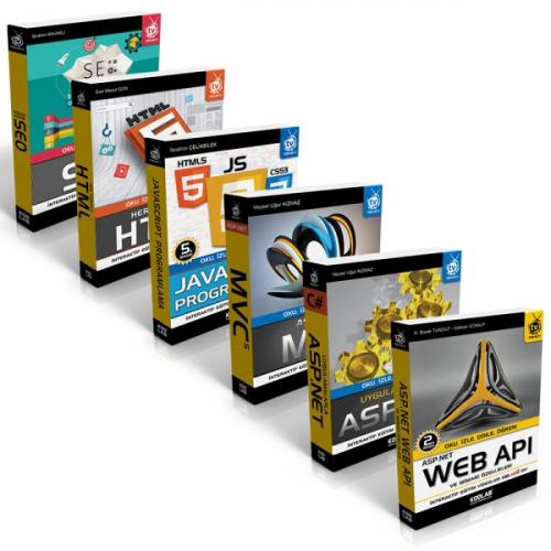 Kurye Kitabevi - ASP.NET ile Web Tasarım Seti 6 Kitap