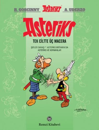 Kurye Kitabevi - Asteriks-Tek Ciltte Üç Macera 3