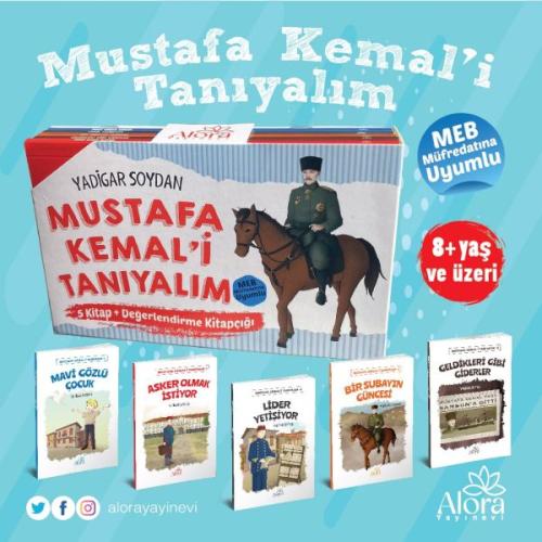 Kurye Kitabevi - Atatürk- Mustafa Kemali Tanıyalım (Renkli -5 Kitap)