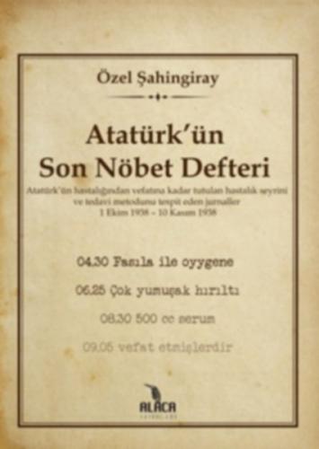 Kurye Kitabevi - Atatürkün Son Nöbet Defteri