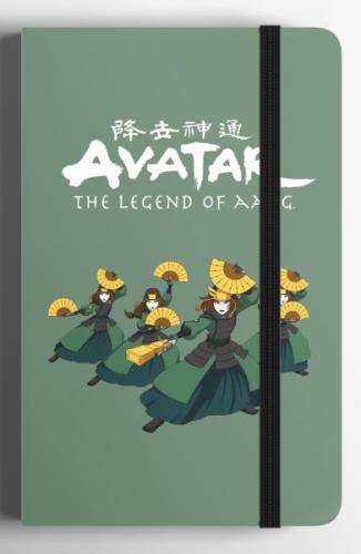 Kurye Kitabevi - Avatar Sert Kapak Mini Defter Yeşil