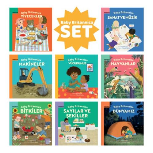 Baby Britannica 8 kitap Set - Münzevi Kitabevi