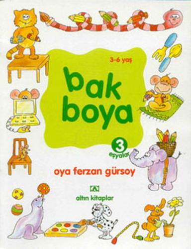 Bak Boya 3 Eşyalar - Münzevi Kitabevi