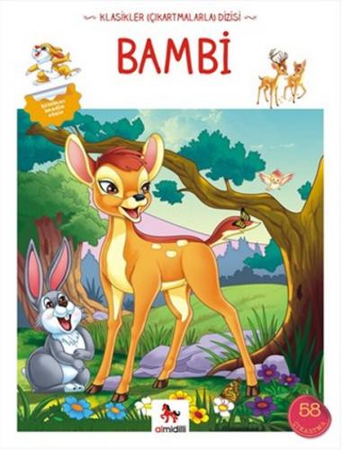 Kurye Kitabevi - Klasik Çıkartmalarla Dizisi-Bambi