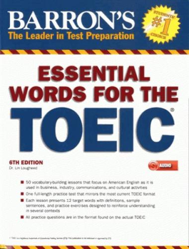 Kurye Kitabevi - Barron's Essential Words for the TOEIC 6th Edition