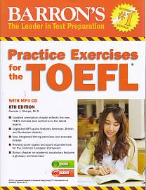 Kurye Kitabevi - Barron's Practice Exercises for the TOEFL with MP3 CD