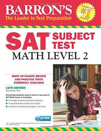 Kurye Kitabevi - Barron's SAT Subject Test Math Level 2 with CD ROM, 1