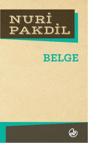 Kurye Kitabevi - Belge