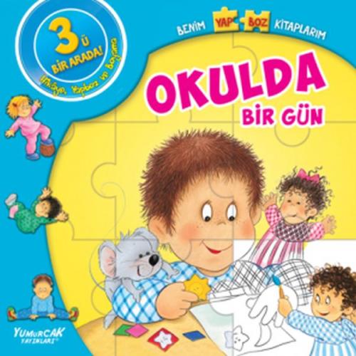 Benim Yapboz Kitaplarım - Okulda Bir Gün