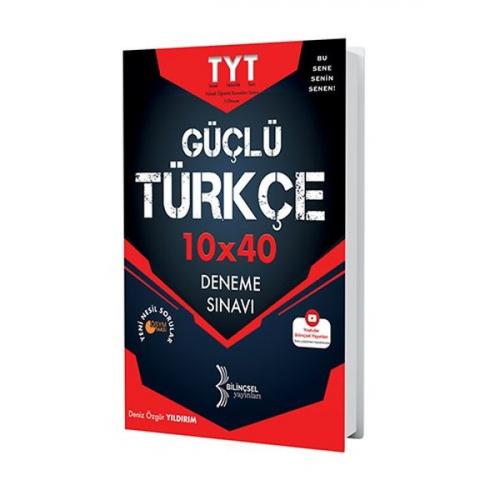 Kurye Kitabevi - Bilinçsel 2021 TYT Güçlü Türkçe Deneme Sinavi