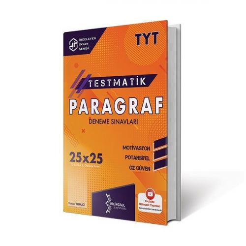 Kurye Kitabevi - Bilinçsel 2021 TYT Testmatik Paragraf Deneme Sınavlar
