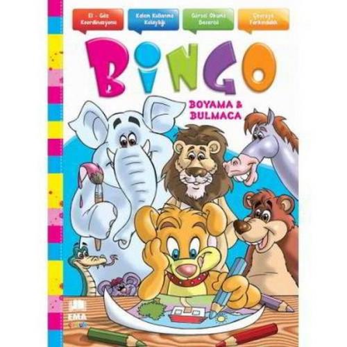 Kurye Kitabevi - Bingo Boyama Bulmaca