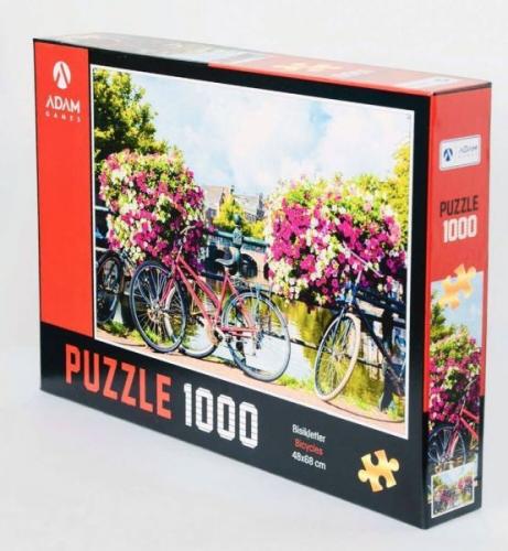 Kurye Kitabevi - Bisikletler 1000 Parça Puzzle