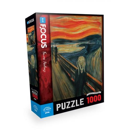 Kurye Kitabevi - Blue Focus 1000 Parça Puzzle Çığlık