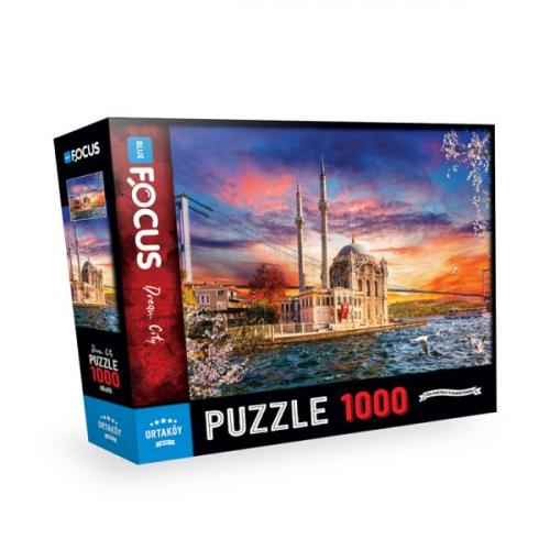 Kurye Kitabevi - Blue Focus 1000 Parça Puzzle Ortaköy