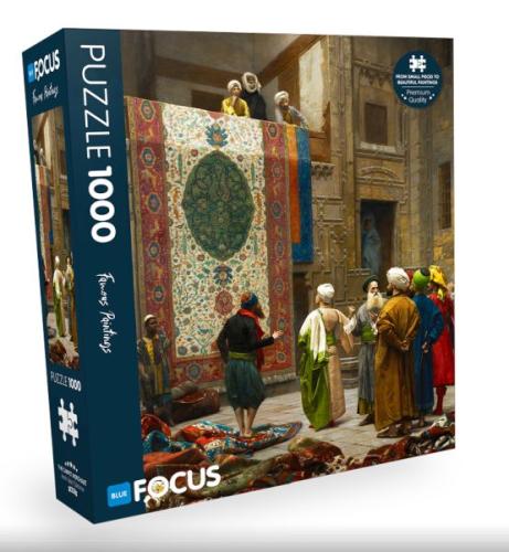 Blue Focus 1000 Parça - The Carpet Merchant (Halı Tüccarı) - Münzevi K